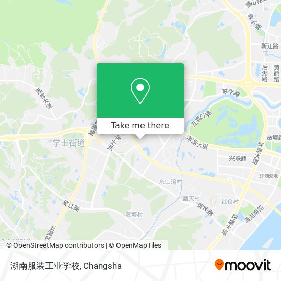 湖南服装工业学校 map