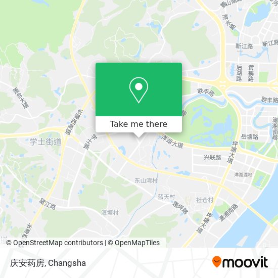 庆安药房 map