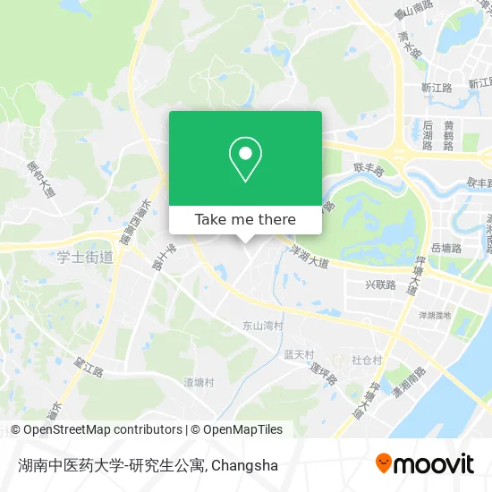 湖南中医药大学-研究生公寓 map