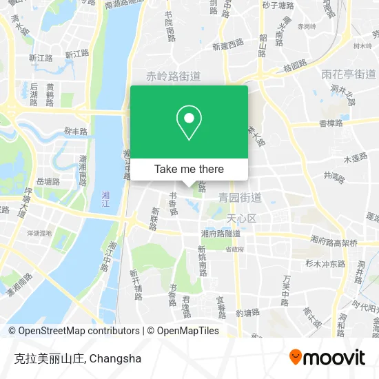 克拉美丽山庄 map