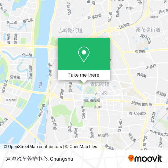 君鸿汽车养护中心 map
