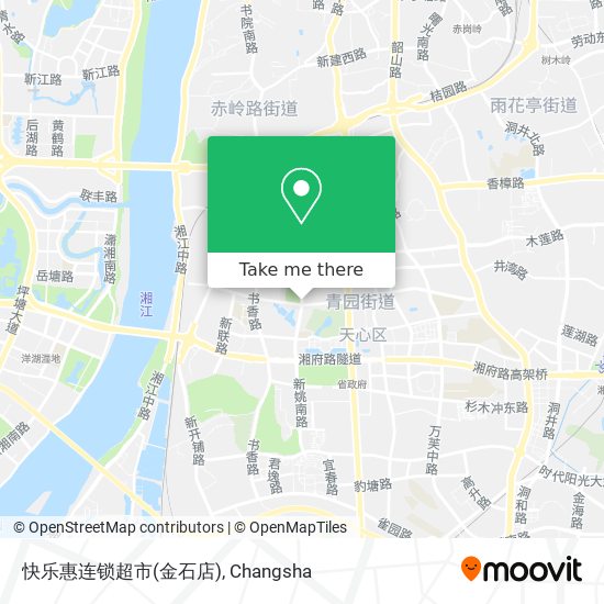 快乐惠连锁超市(金石店) map