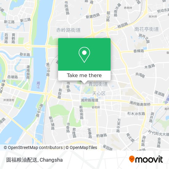 圆福粮油配送 map