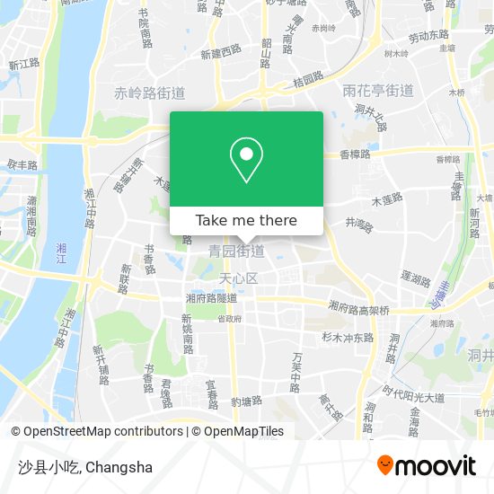 沙县小吃 map