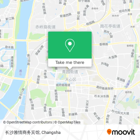 长沙雅情商务宾馆 map