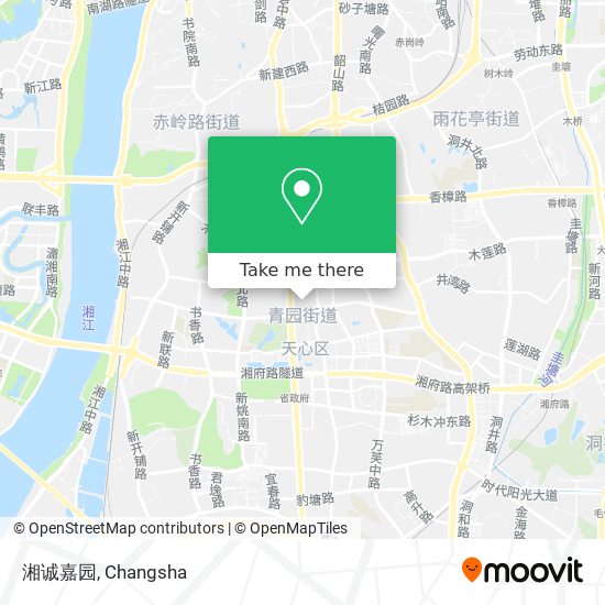 湘诚嘉园 map