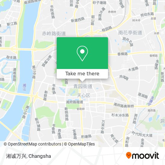 湘诚万兴 map