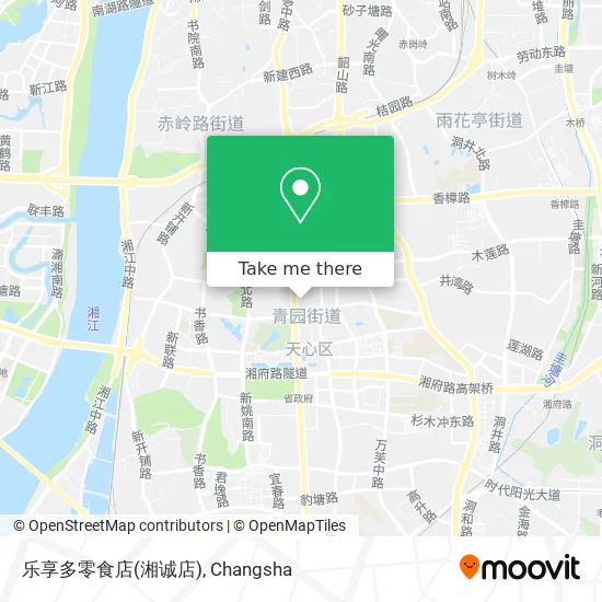 乐享多零食店(湘诚店) map