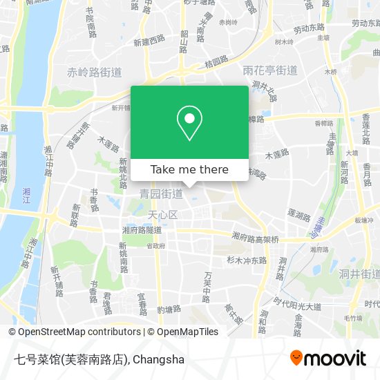 七号菜馆(芙蓉南路店) map
