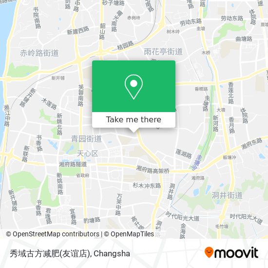 秀域古方减肥(友谊店) map