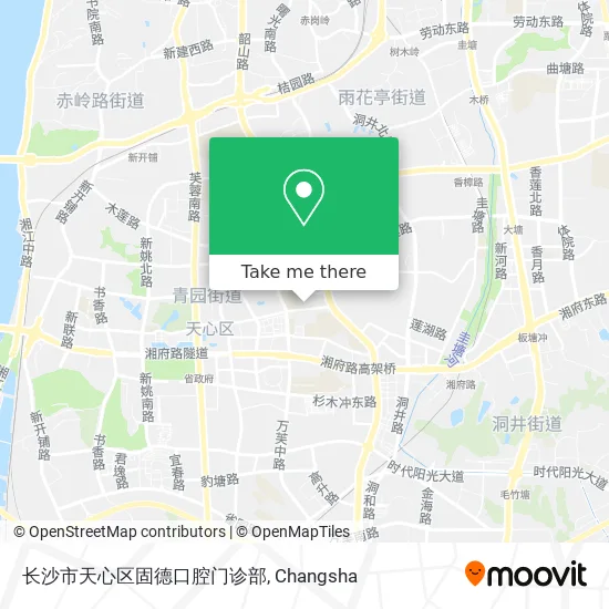 长沙市天心区固德口腔门诊部 map