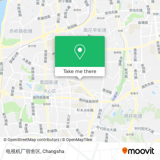 电视机厂宿舍区 map
