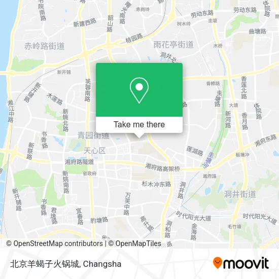 北京羊蝎子火锅城 map