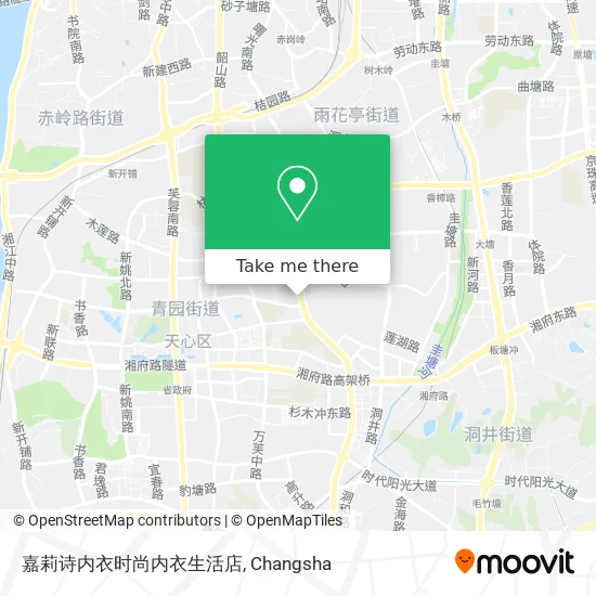 嘉莉诗内衣时尚内衣生活店 map