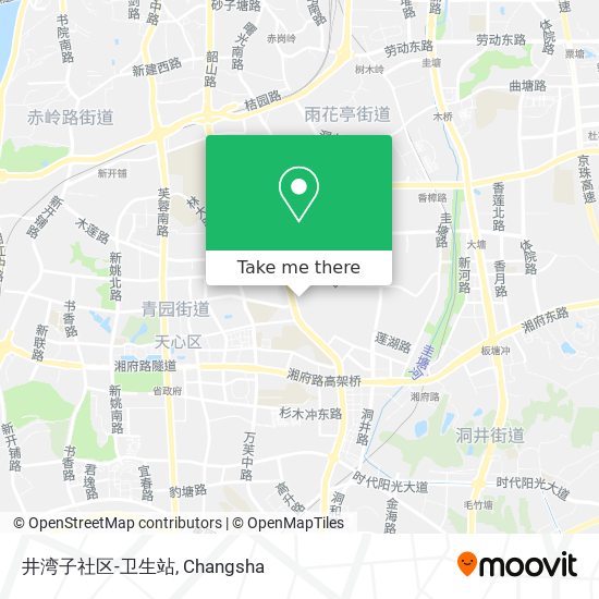 井湾子社区-卫生站 map