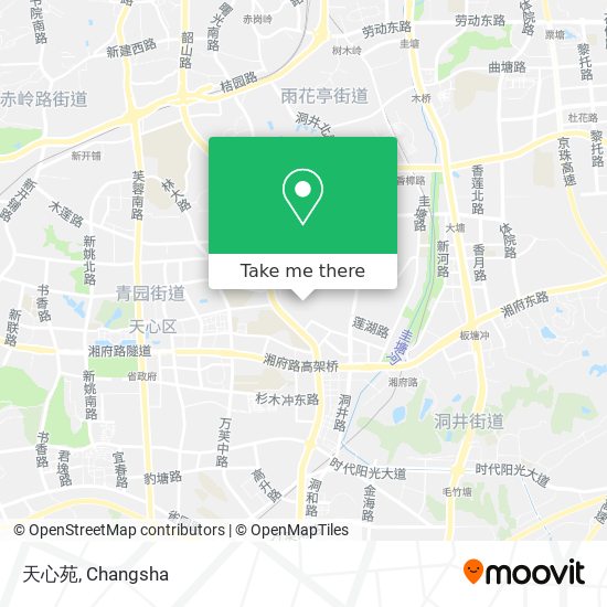 天心苑 map