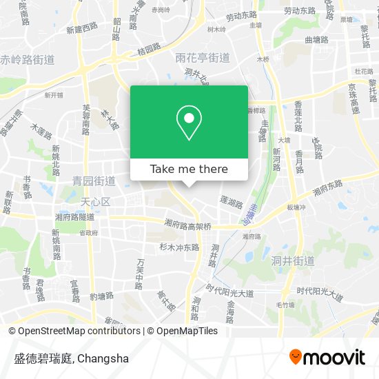 盛德碧瑞庭 map