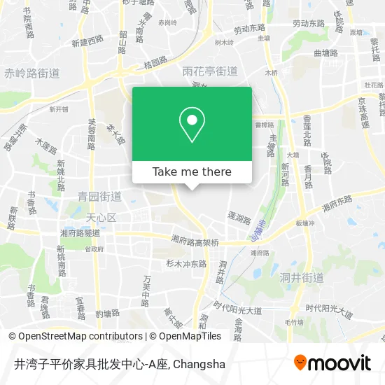 井湾子平价家具批发中心-A座 map