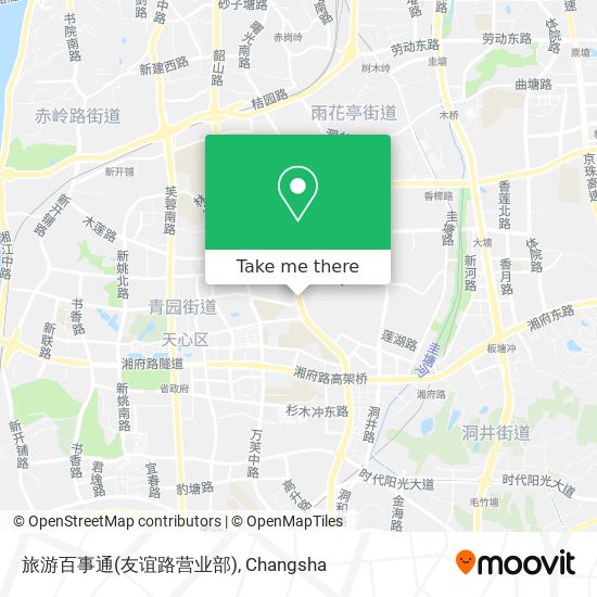 旅游百事通(友谊路营业部) map