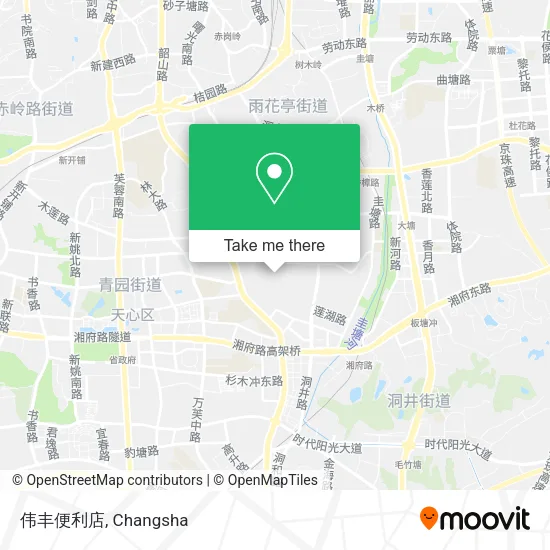 伟丰便利店 map