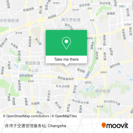 井湾子交通管理服务站 map