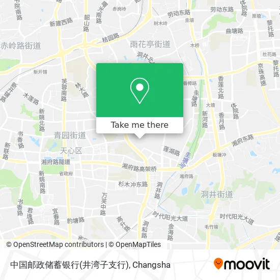 中国邮政储蓄银行(井湾子支行) map