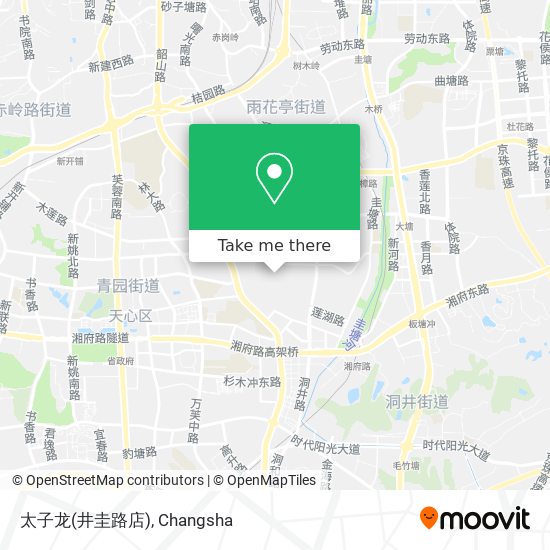 太子龙(井圭路店) map