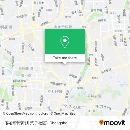 嘻哈帮街舞(井湾子校区) map