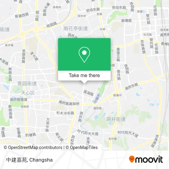 中建嘉苑 map