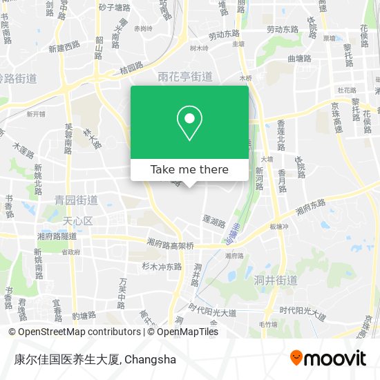 康尔佳国医养生大厦 map
