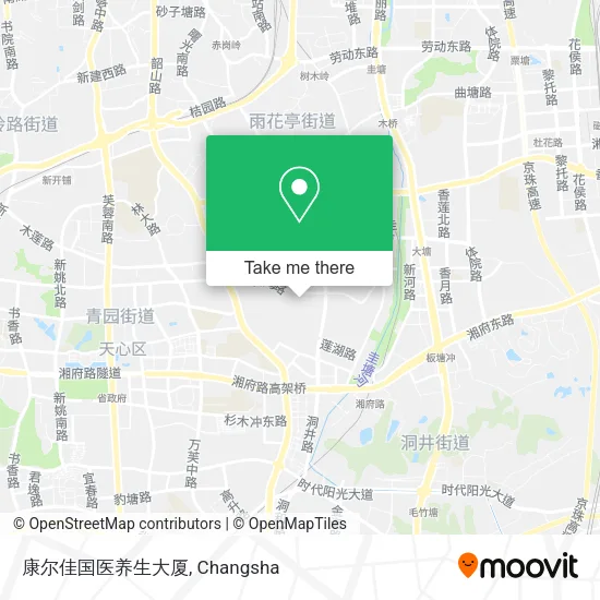 康尔佳国医养生大厦 map
