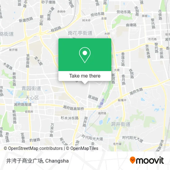 井湾子商业广场 map