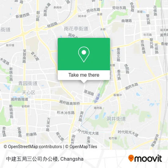 中建五局三公司办公楼 map