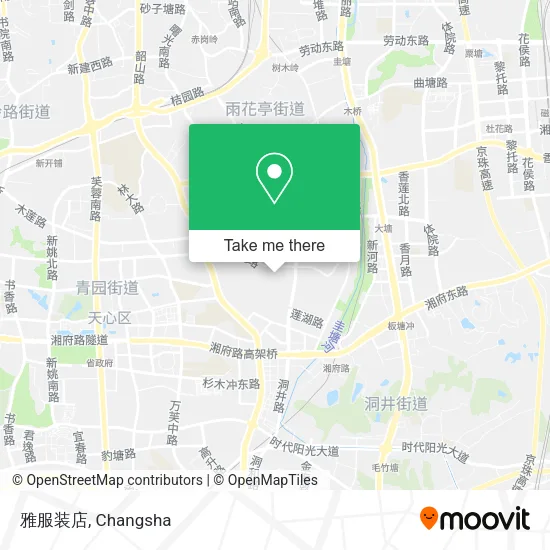 雅服装店 map