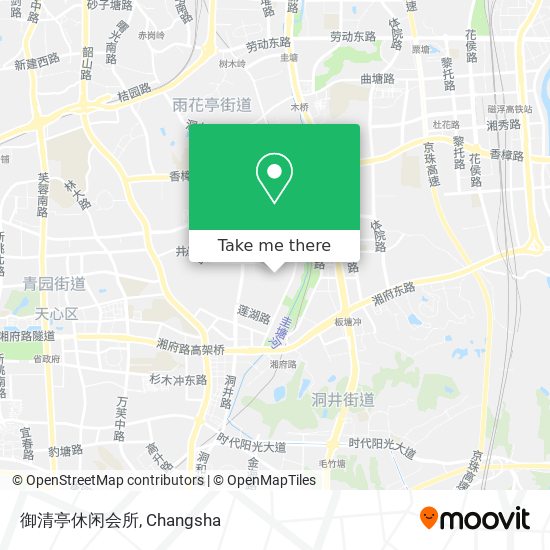 御清亭休闲会所 map