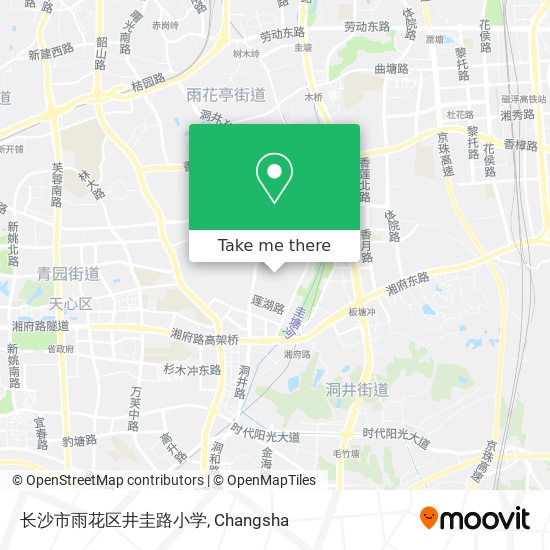 长沙市雨花区井圭路小学 map