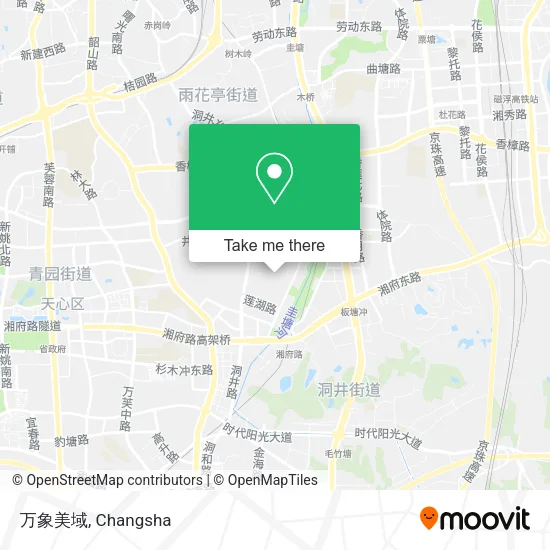 万象美域 map