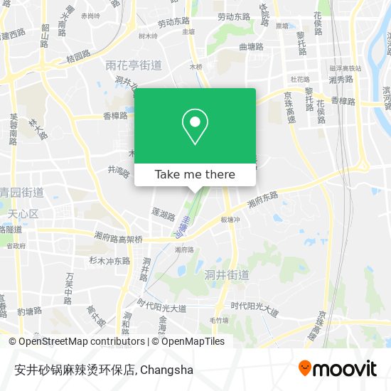 安井砂锅麻辣烫环保店 map