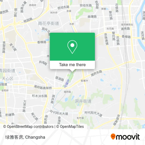 绿雅客房 map