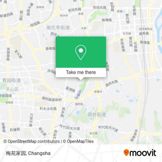 梅苑家园 map