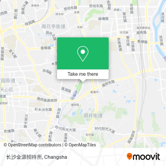 长沙金源招待所 map