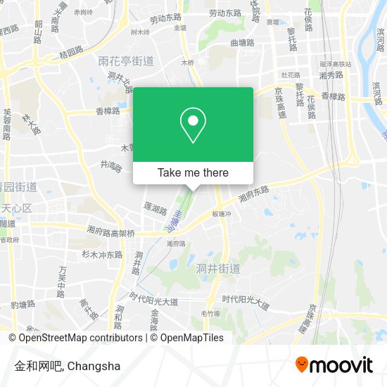 金和网吧 map