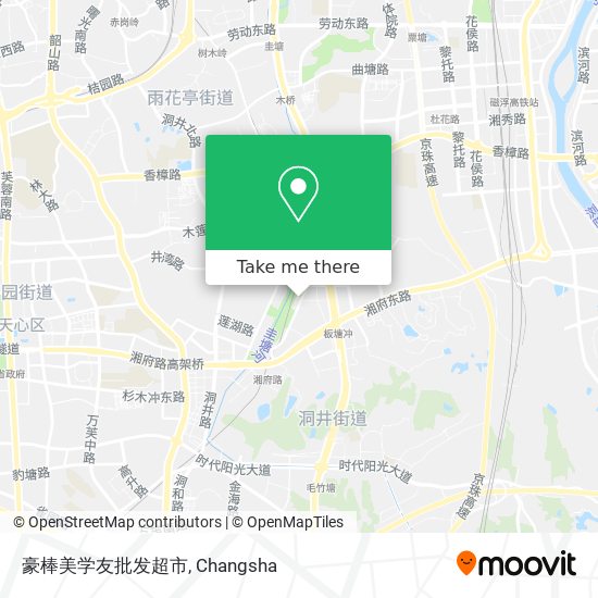 豪棒美学友批发超市 map