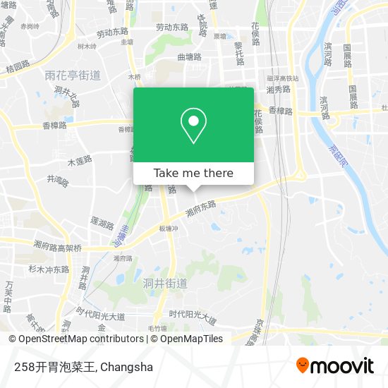258开胃泡菜王 map