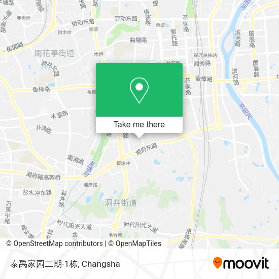 泰禹家园二期-1栋 map