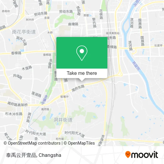 泰禹云开壹品 map