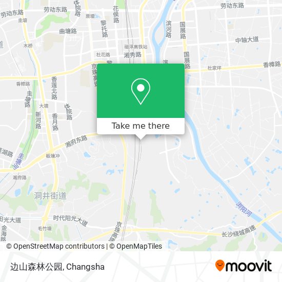 边山森林公园 map