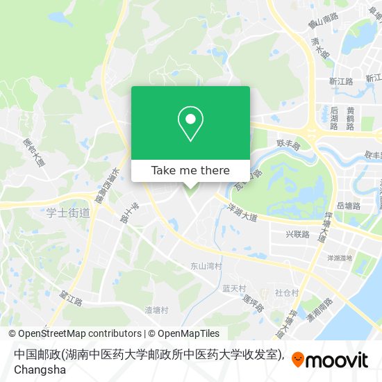 中国邮政(湖南中医药大学邮政所中医药大学收发室) map