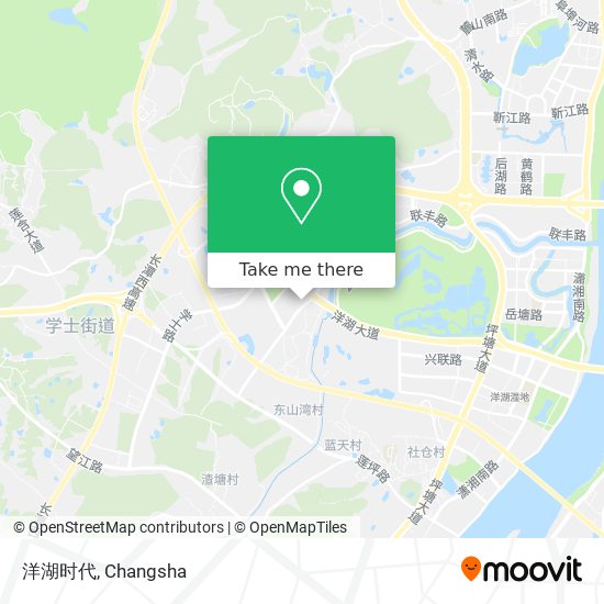 洋湖时代 map