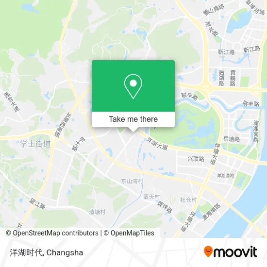 洋湖时代 map